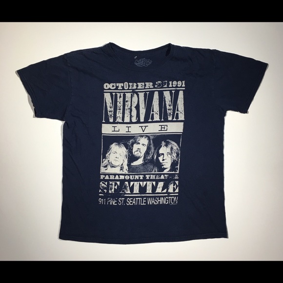 SixFiftyOne Other - Nirvana Live at The Paramount Theater T-Shirt
